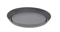 Moule a tarte aux fruits frais en acier antiadhesif o 28 cm