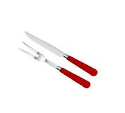 Service a decouper Newbridge rouge vermillon