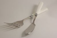 Service a poisson Newbridge blanc ecume