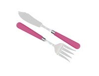 Service a poisson Newbridge rose fushia