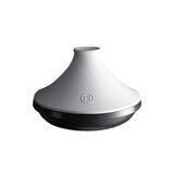 Tajine en ceramique 33,5x33,5 cm Blanc/Ardoise DELIGHT