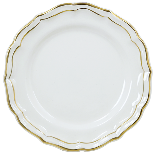 Assiette Dessert Filet Or