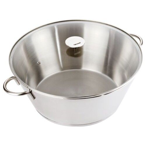 Bassine à Confiture 40 cm Inox Strate Fixe