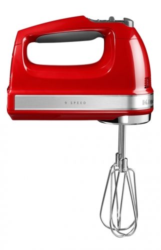 Batteur 9 vitesses KitchenAid rouge empire