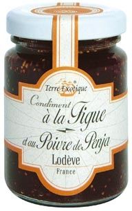 Chutney de figue au poivre de Penja bocal de 90g