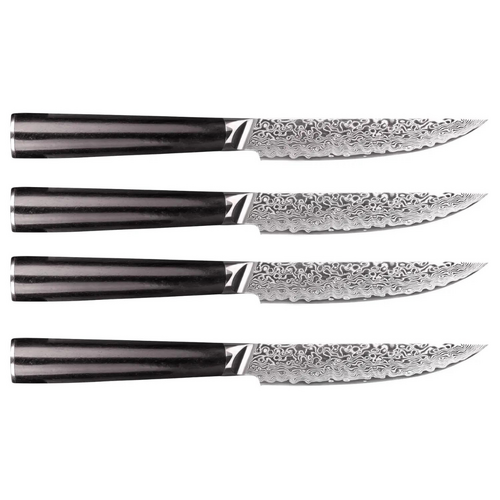 Coffret 4 couteaux à Steak Damas Ryoma