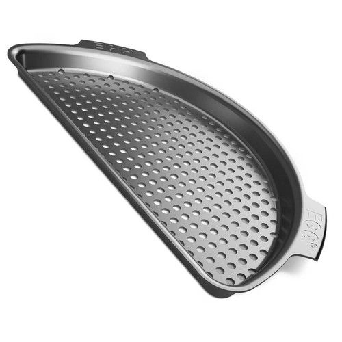 Demi grille de  cuisson perforée émaillée XL