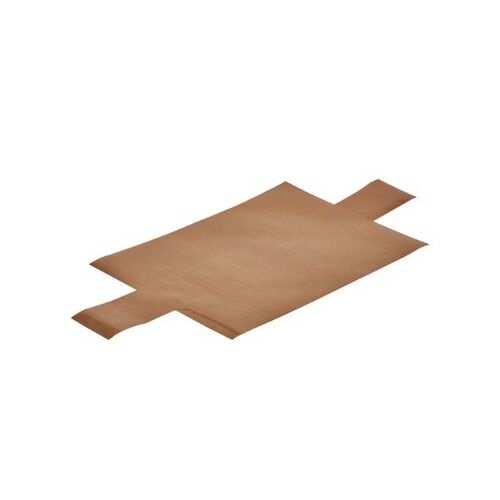 Lot de deux feuilles de cuisson pour moule à pâté en croûte pliable à charnières