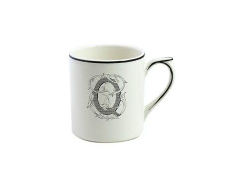 Mug Filet bleu monogramme Q