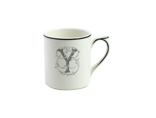 Mug Filet bleu monogramme Y