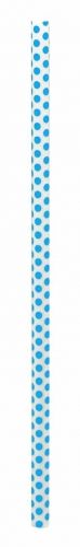 Paille Swirl blanc/bleu aqua 23 cm Zak ! Designs