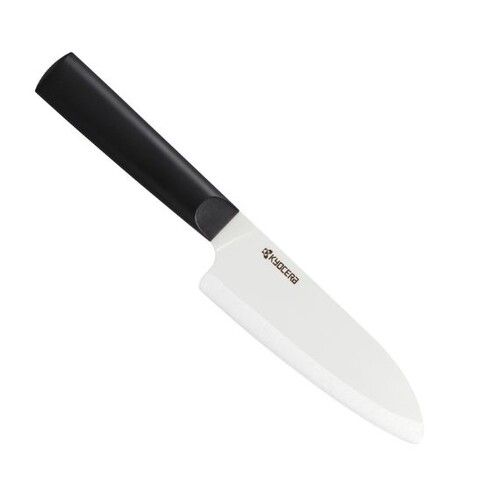 Petit Santoku 14 cm lame céramique - manche noir