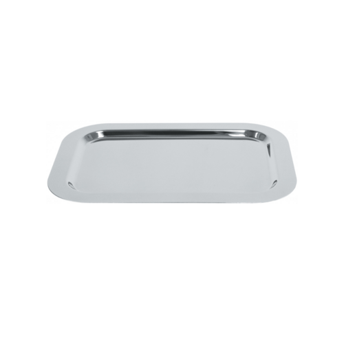 Plateau Inox Petit Modele 30,5 X 21,5 Cm