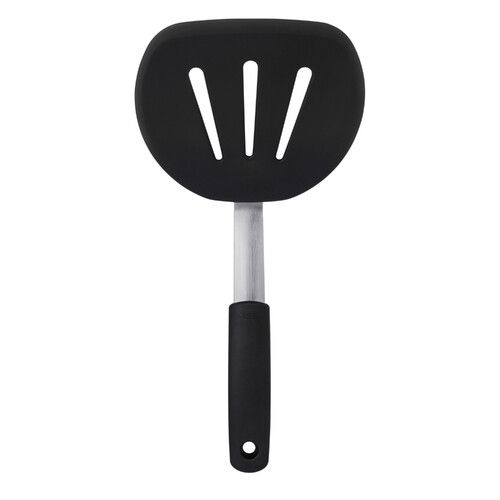 Spatule Extra-Large Flexible Ajourée En Silicone