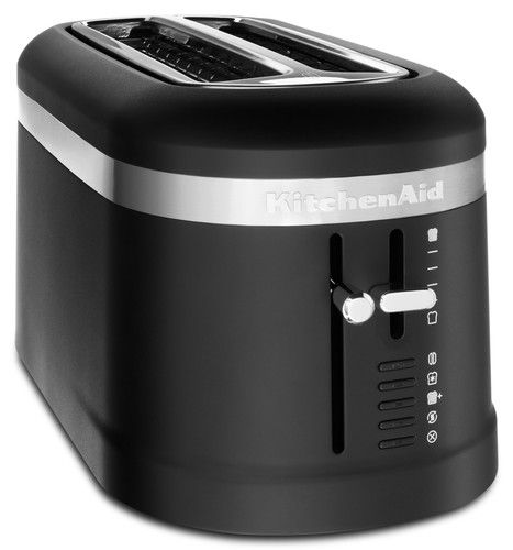 Toaster Tout métal Manuel KitchenAid 4 tranches Noir