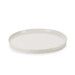 Set de 6 adelie assiette plate 22cm ivoire