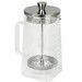 cafetiere a piston robusta double paroi verre 8 tasses (1 l)