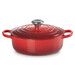 Cocotte Ronde Basse 24Cm Cerise