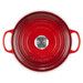 Cocotte Ronde Basse 24Cm Cerise