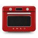 Four combiné cuisson traditionnelle & cuisson vapeur Rouge