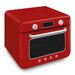 Four combiné cuisson traditionnelle & cuisson vapeur Rouge