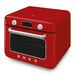 Four combiné cuisson traditionnelle & cuisson vapeur Rouge