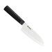 Petit Santoku 14 cm Chowa lame céramique - manche noir