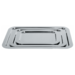 Plateau Inox Petit Modele 30,5 X 21,5 Cm