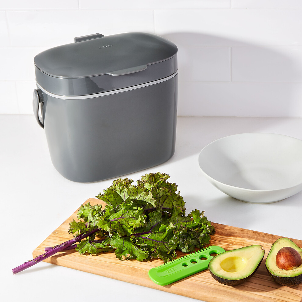 Bac à compost en acier inoxydable : stocker les déchets de cuisine sans  odeurs