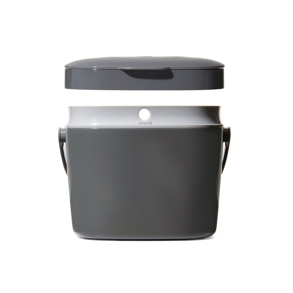 Bac de cuisine 7L - Composteur de cuisine - Pour les déchets organiques  quotidiens dans la cuisine - Lave-vaisselle - Lave-vaisselle - Inodore -  Tamis amovible - Table