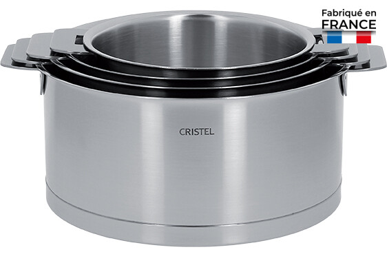 Casserole CRISTEL Strate Ø 16 cm en inox - manche fixe