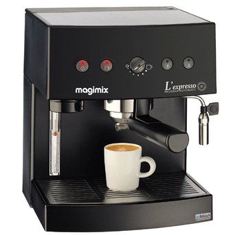 Magimix M150 - Machine à café avec buse vapeur Cappuccino - 19 bar - noir