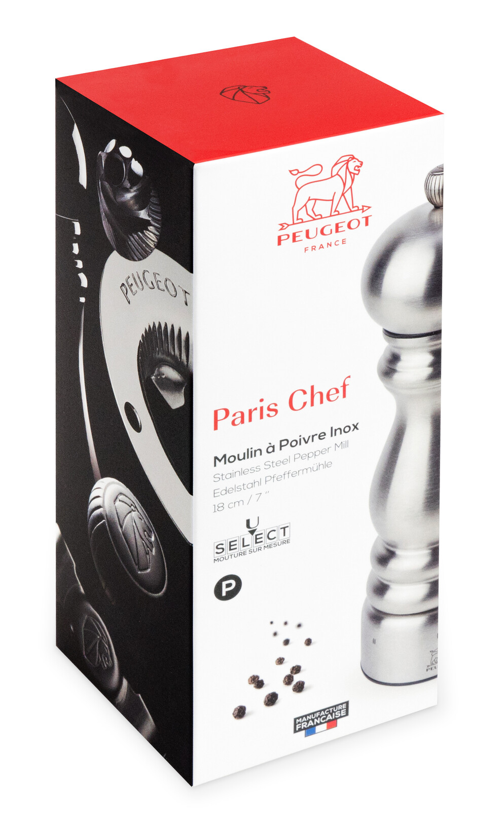 Paris Icone moulin à sel Peugeot OFFRE SPECIALE, 18 cm