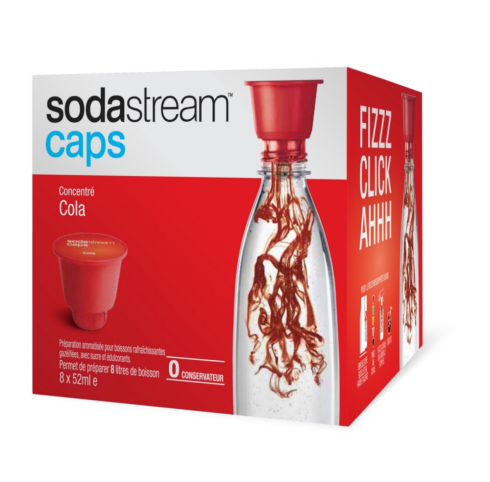 Sodastream Sirop concentré spécial boisson gazeuse - Cola sans sucre