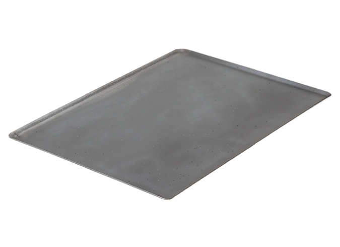 Plaque pâtissière rectangulaire en aluminium de 2 mm antiadhésif